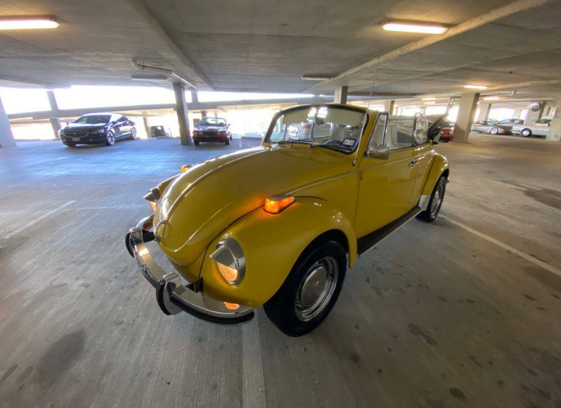 1971 VW Super  Beetle Convertible